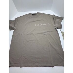 Fear of God Essentials Tee Smoke Color Size Extra Large 100%  Authentic NWT